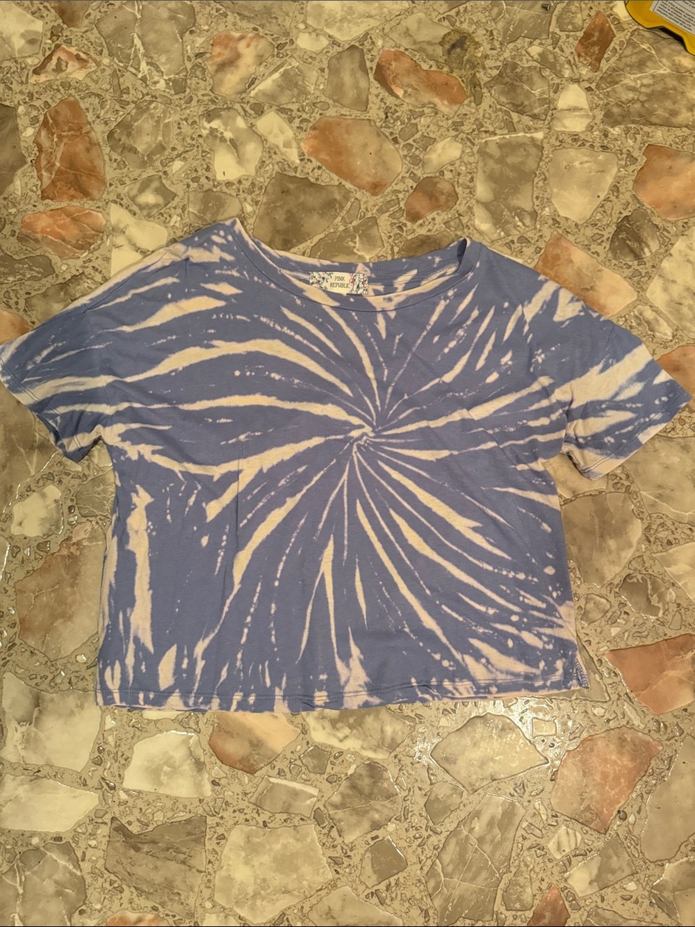 Tie-Dye Cropped Tee
